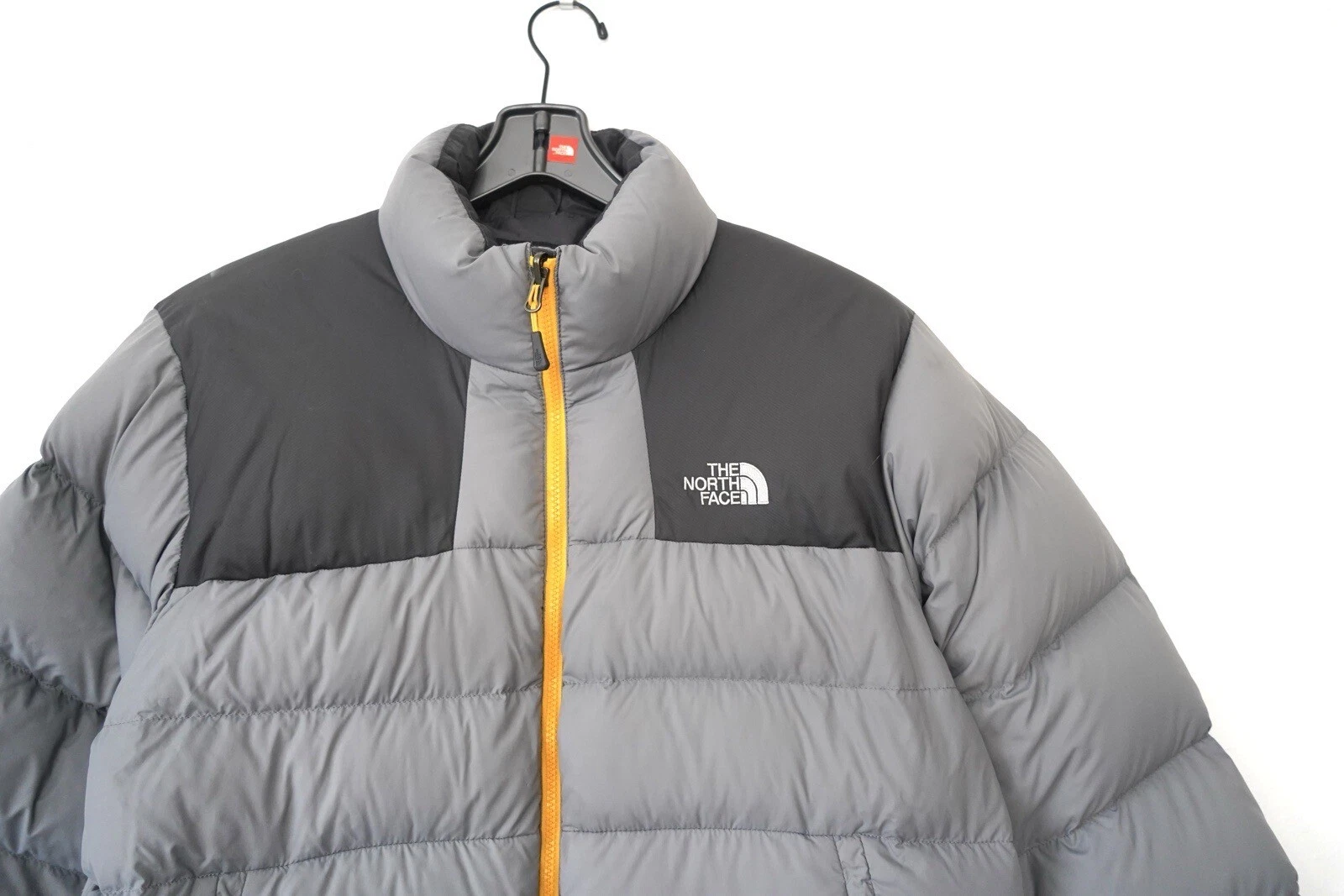 The North Face Massif Down 700 Down Jacket Grey Puffer Men’s Size L image 2