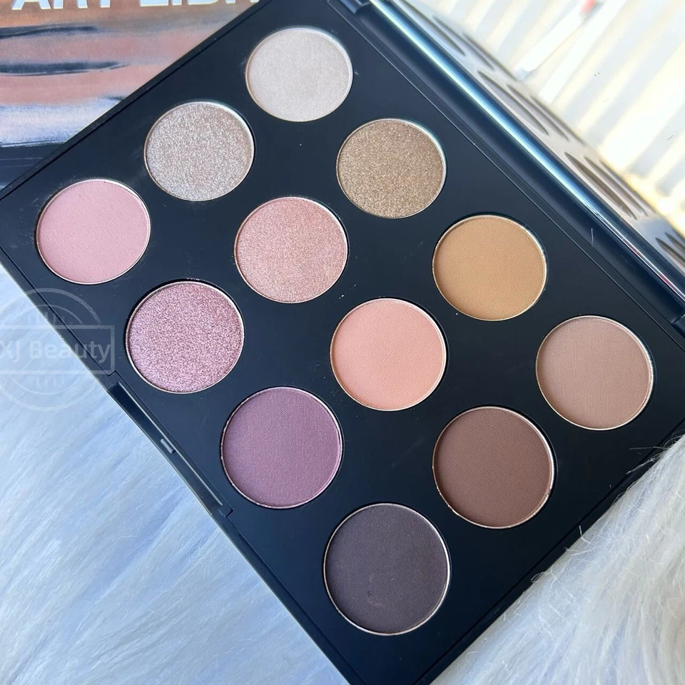 New MAC ART LIBRARY 12 COLOR EYE SHADOW PALETTE~NUDE MODEL~Full size 17.2 g~Rare - Image 2 of 4