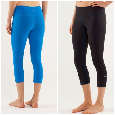 Black Crop Legging Sz 6 