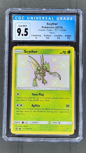 Scyther graded CGC 9.5 for sale on eBay