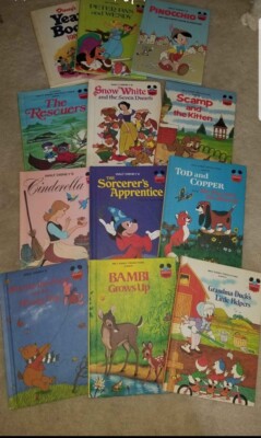 12) Disney's Wonderful World of Reading Books Walt Disney