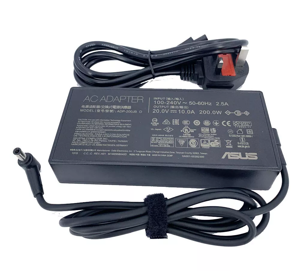 original charger (power supply) for ASUS ADP-200JB D, 20V, 10A