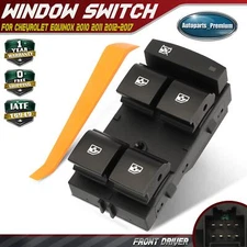 Front Driver Left Side Window Switch for Chevrolet Equinox 2010 2011 2012-2017