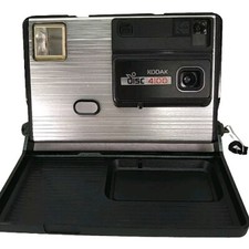 KODAK Disc 4100 Camera 1980  s 1 Disc Of Film Used  Instruction Manual Untested