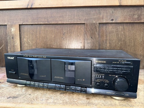 Platine Cassette TEAC W850R Hi-Fi Double Autoreverse - À Réviser / Pièces