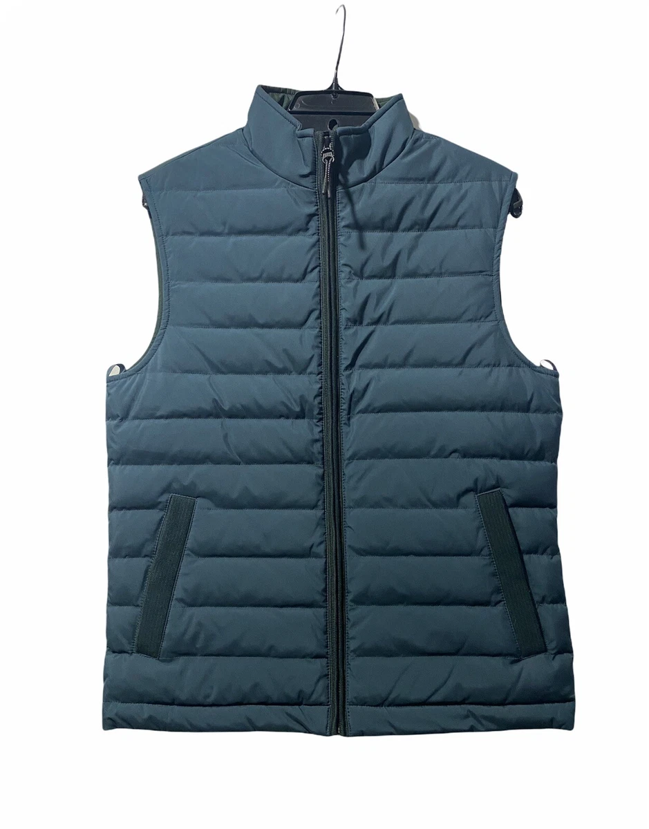 Ted Baker Dark Teal Goose Down Walkers Quilted Vest Gilet Size 2