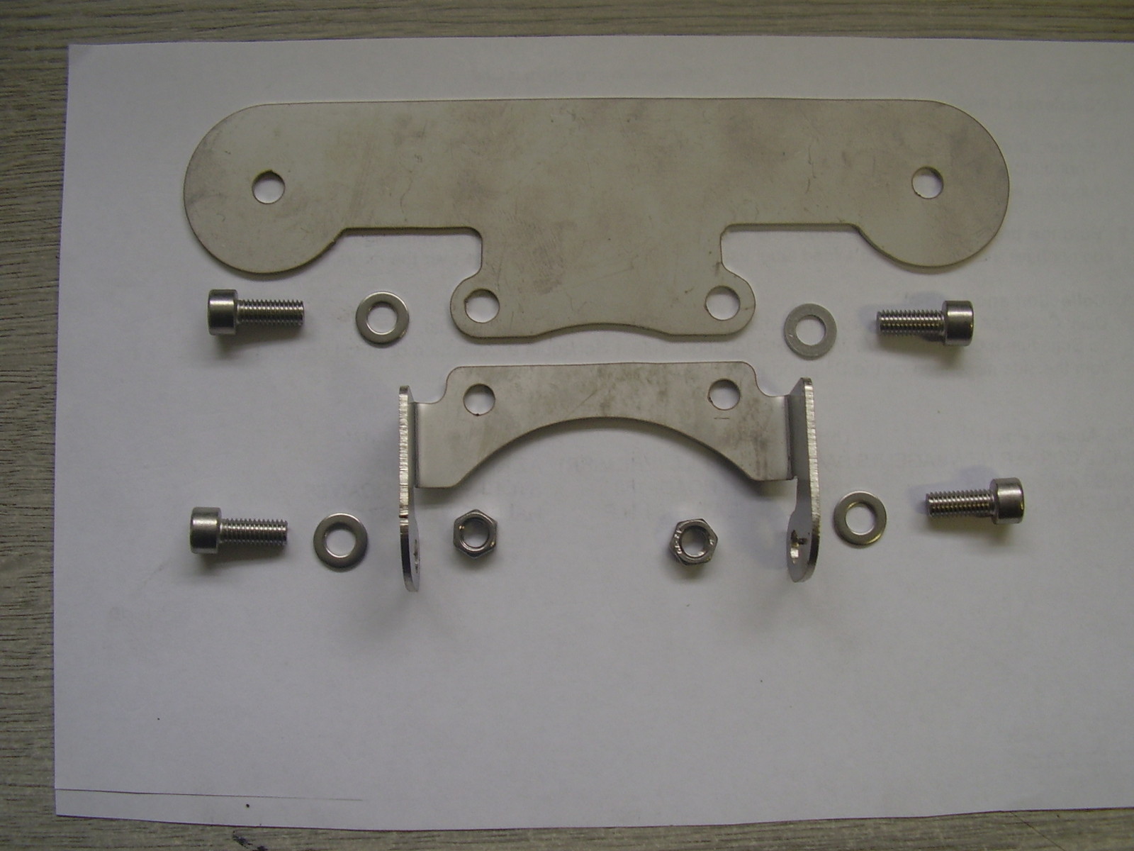 lotus elise exige S2 spotlight brackets stainless steel 2001 to 2009