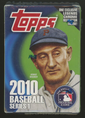 2010 Topps Baseball Series 1 Cereal Box Factory Sealed