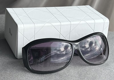 Christian Dior Canage D Logo Black Sunglasses /1F5880 Dior Cannage 2 ATXM8 – Vintage Frames Company main image 3