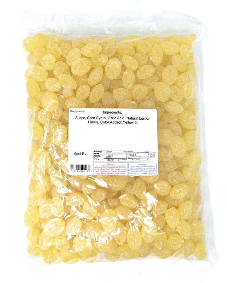 Caramelo duro lijado limón Olde Time, 4 libras. ~ YANKEETRADERS® ~ ENVÍO GRATUITO Foto 2 de 3