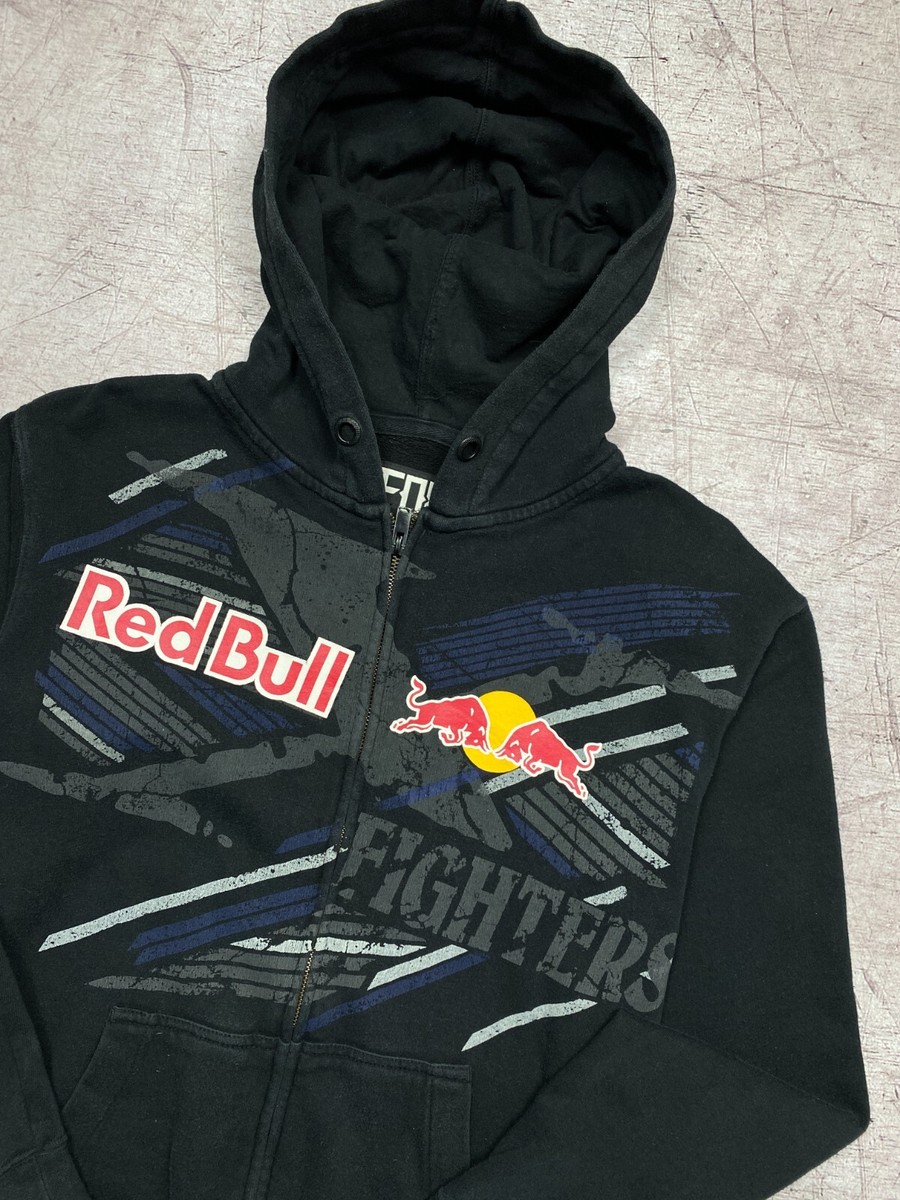 Redbull ジャケット Red Bull Fighters Fox Racing Vintage Mens Zip Hoodie Size S | eBay