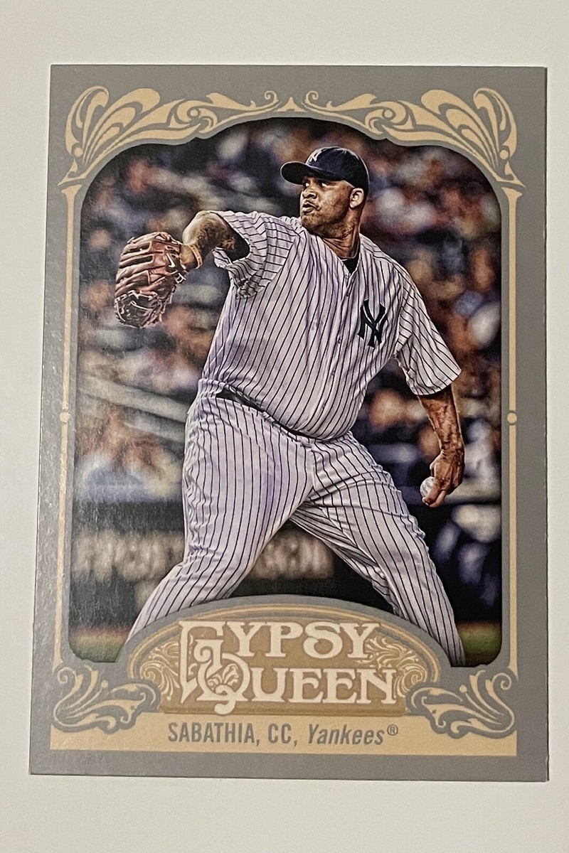 2012 Topps Gypsy Queen CC Sabathia #150B Photo Variation SP