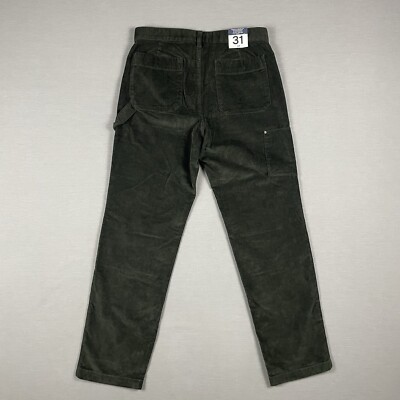 Gap Carpenter Pants Mens 31x32 Corduroy Double Knee Rivets Chore
