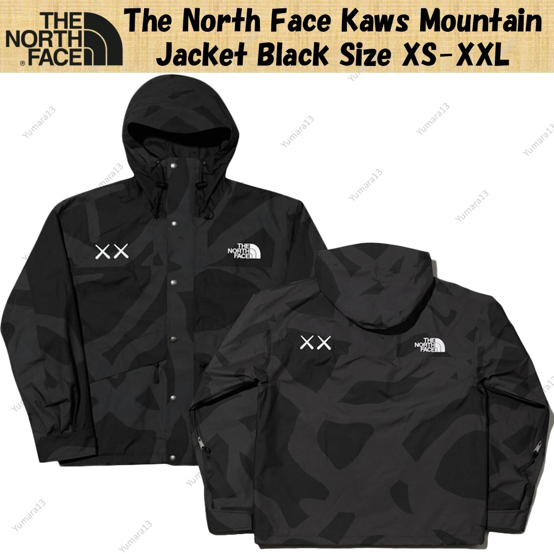 ジャケット・アウター KAWS x The North Face Mountain Jacket Authentic KAWS X The North Face Retro 1986 Mountain Jacket purple