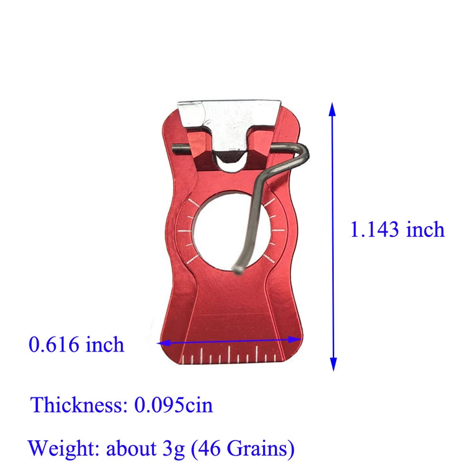 1pc Archery Arrow Rest Magnetic Recurve Bow Right Left Hand Stick To Bow Riser - Image 4 of 4