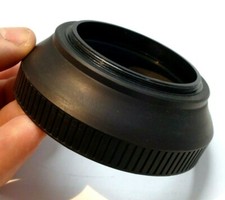 55mm Rubber Lens Hood Shade screw in Telephoto 135mm f2.8 f3.5