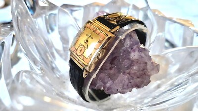 Bulova Westchester Vintage Unisex Watch Dual Tone Dial Circa 1940s