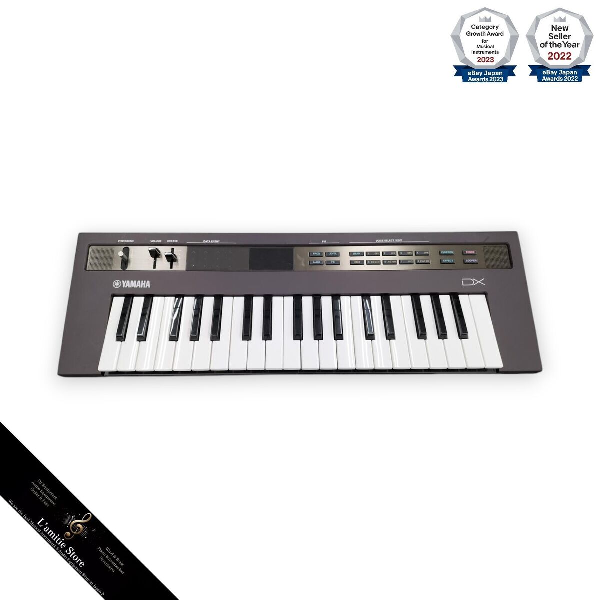 Yamaha Reface DX FM Keyboard Synthesizer 37 Key Japan Black Yamaha Reface DX FM Keyboard Synthesizer 37 Key Japan Black