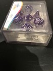 Oakie Doakie - 7-Die Set Marble: Purple Dice Game Family Fun Dice Game — photo 3