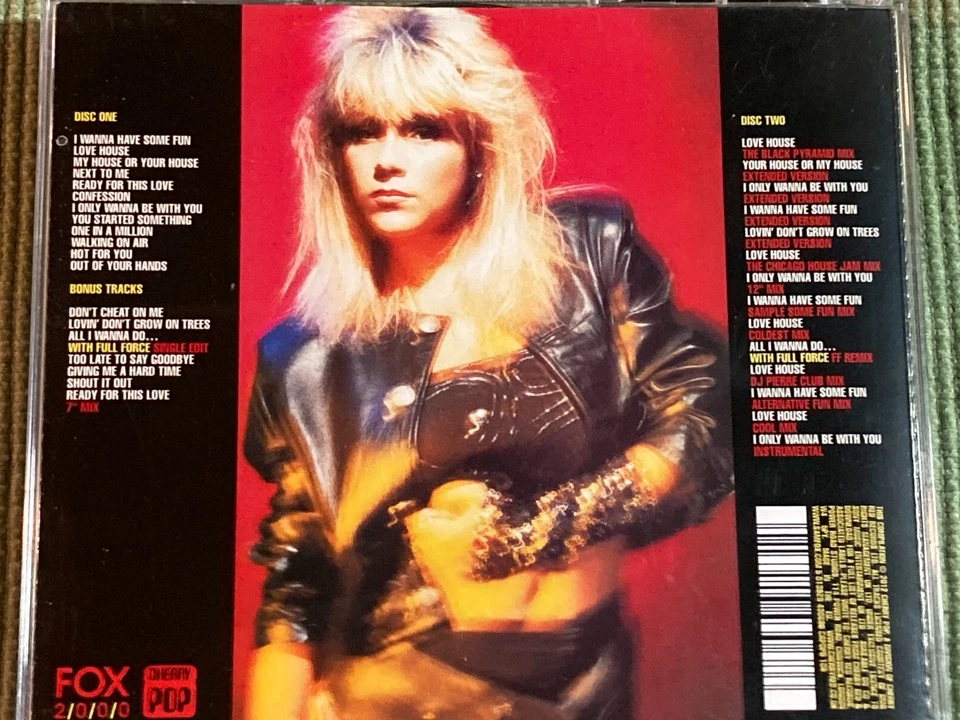 SAMANTHA FOX I WANNA HAVE SOME FUN DELUXE 34 TRACK 2 CD w/BONUS TRACKS & REMIXES - Image 2 of 3