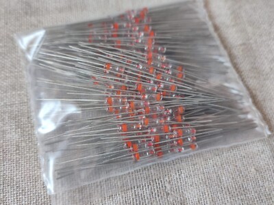 200 pcs D9V (Д9В), Germanium Ge Diode 30V 10 mA Fuzz Pedals, Crystal Radio USSR
