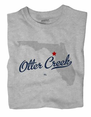 Otter Creek Florida FL T-Shirt MAP