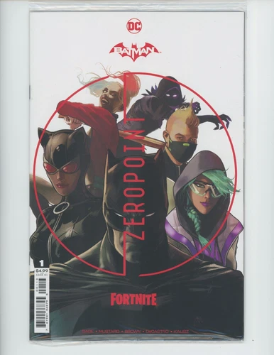 Batman Fortnite Zero Point #1 3rd Printing Variant Cover DC Comics 2021 Sealed