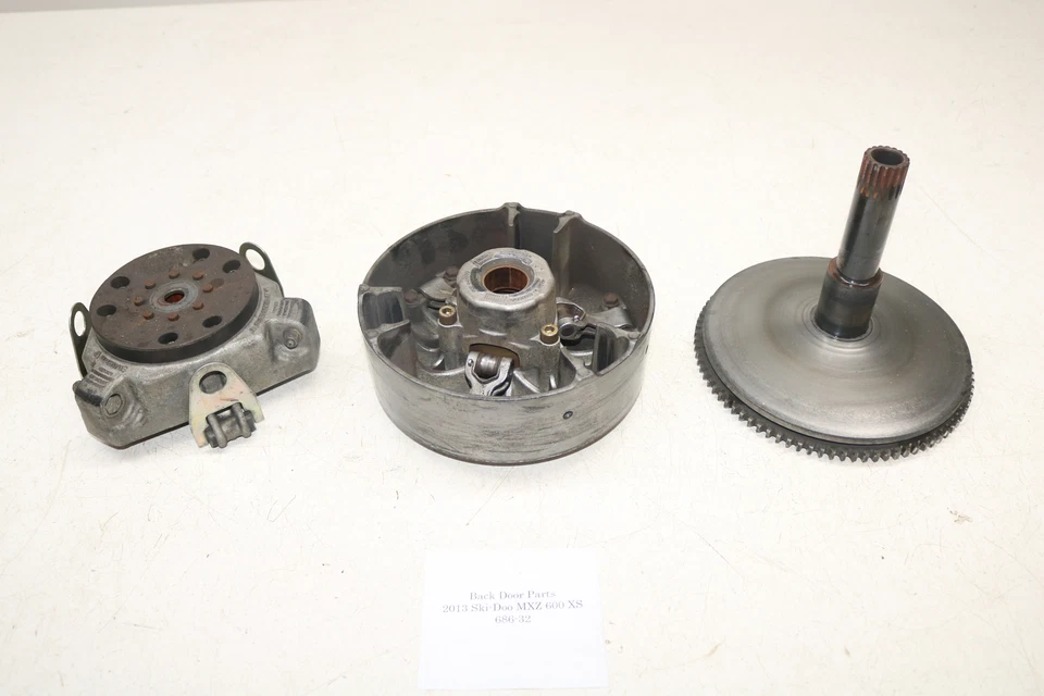 Ski-doo Mxz X 600 Etec Xs 2013 120" accionamiento primario anillo embrague conjunto de engranajes Foto 2 de 4