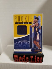 2019-20 Absolute Rookie Threads Level 1 Nickeil Alexander-Walker Timberwolves 