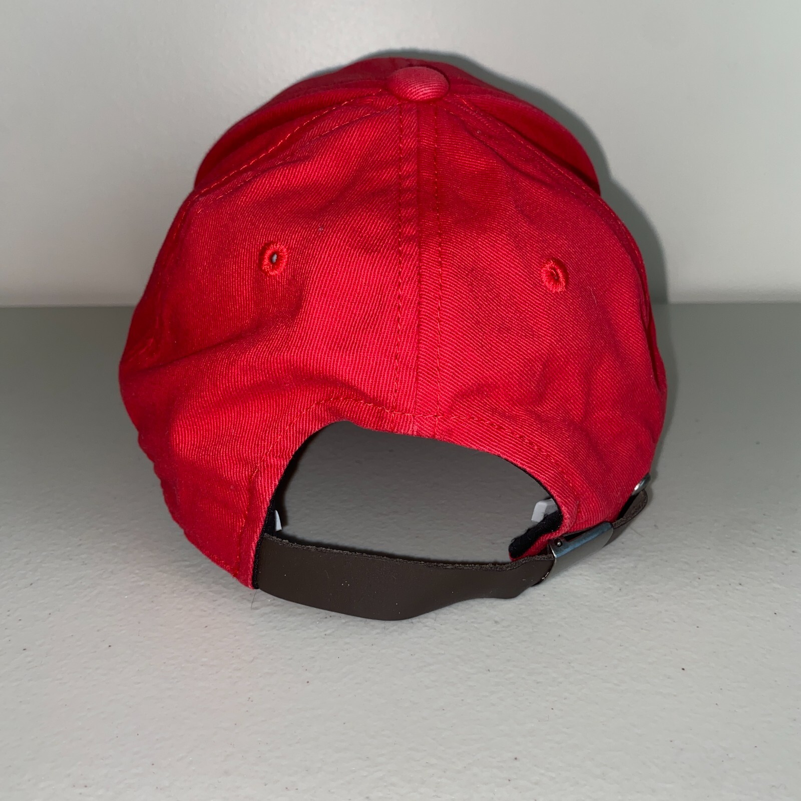 Champion Adjustable Strapback Hat Cap Red - image 3