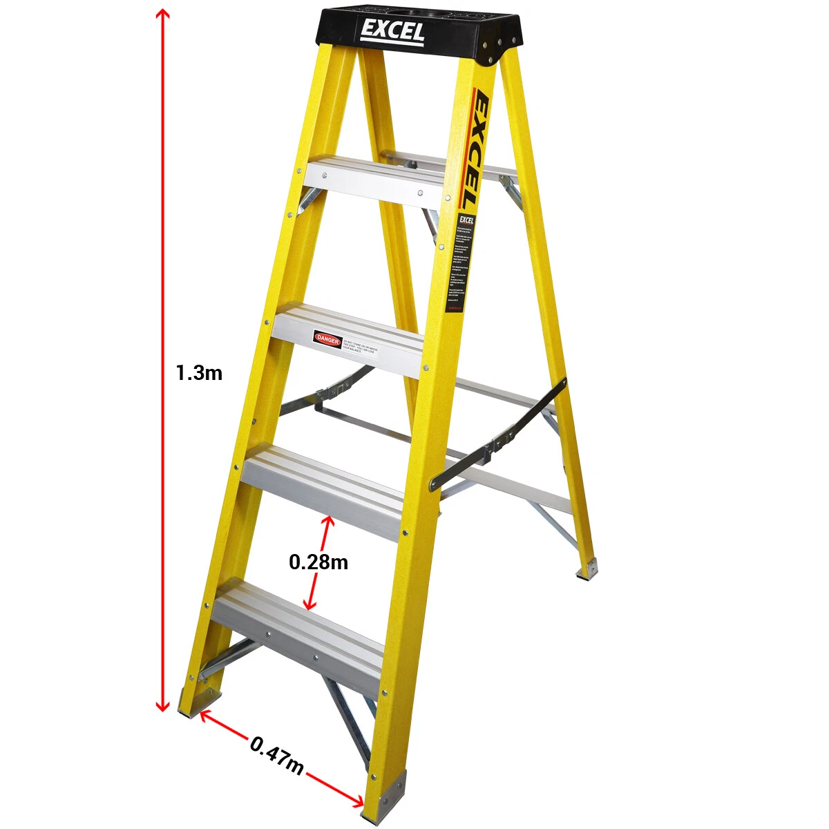 Fiberglass ladder on sale