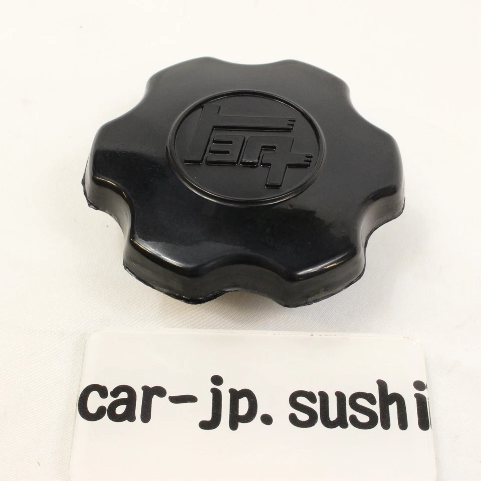 TOYOTA GENUINE COROLLA SUPRA BLACK OIL FILLER CAP W/JAPANESE KATAKANA LOGO OEM - Image 4 of 4