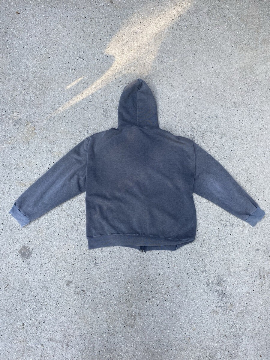 Vintage Russell athletic gray blank zip up hoodie sweatshirt Vintage Russell athletic gray blank zip up hoodie sweatshirt