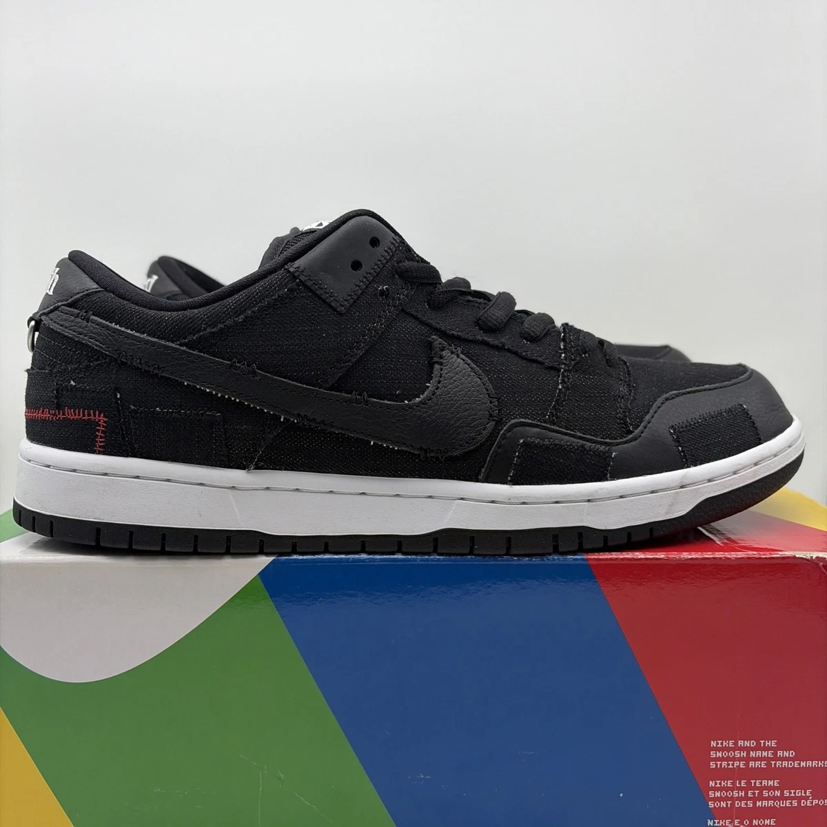 Nike Wasted Youth x Dunk SB Low Black Denim for Sale