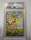 Pokémon Pikachu ex 238/191 Sv08: Surging Sparks Illustration Rare Holo PSA