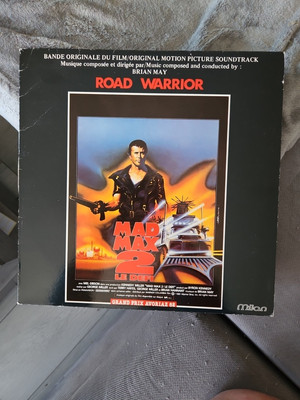 Brian May Queen Mad Max 2 Vinyl Soundtrack Album