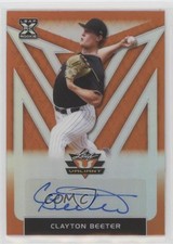 2020 Leaf Valiant Orange Prismatic 46/75 Clayton Beeter #BA-CB1 Auto v1x