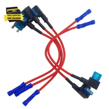 5 Pack 12V Car Add-A-Circuit Fuse TAP Adapter Mini ATM APM Blade Fuse Holder ⭐️⭐
