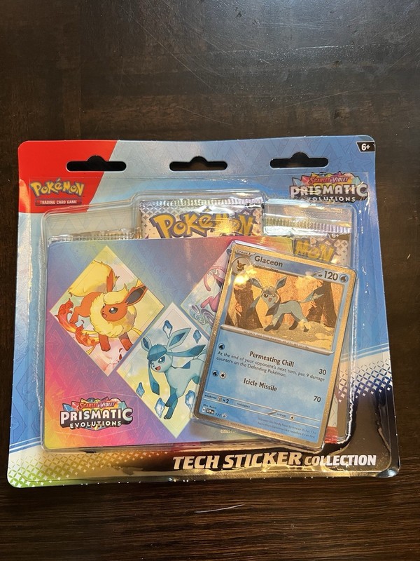 Pokémon TCG Scarlet & Violet—Prismatic Eevee Evolutions Tech Sticker Box
