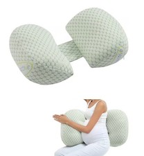 VEVOR Pregnancy Wedge Pillow, W-Shaped Maternity Pillow for Pregnant Women