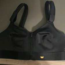 SHEFIT FLEX Black Gold Foil Sports Bra 1Luxe ...