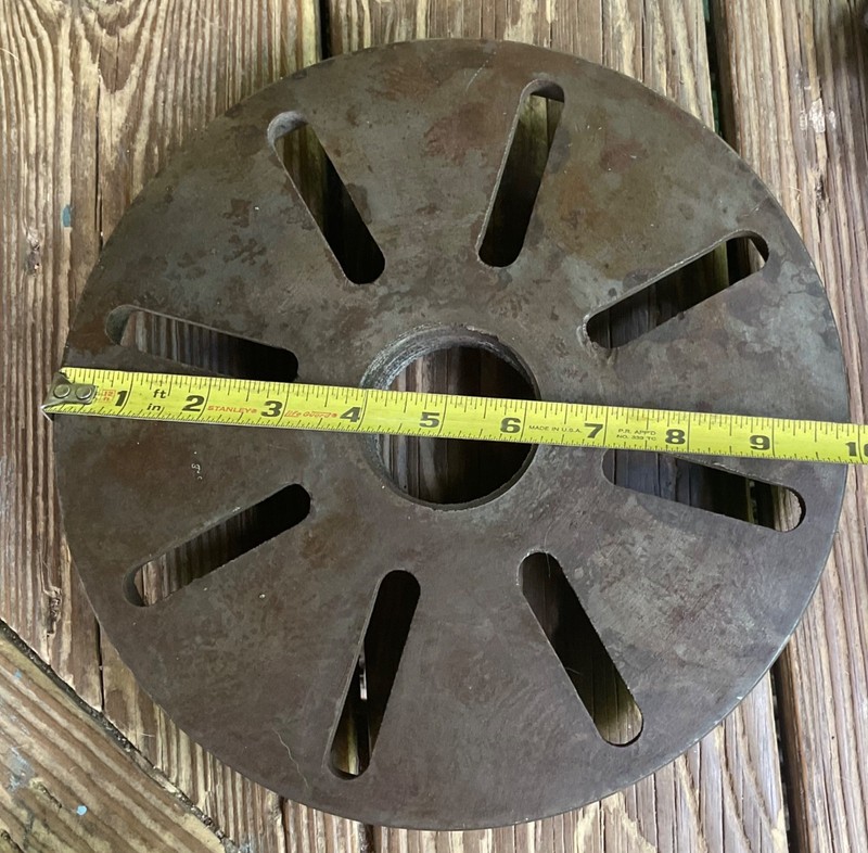 10" lathe face plate, south bend lathe?