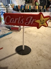 carl's jr Mini Sign