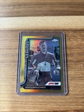 🔥 2025 Topps Chrome F1 Michael Schumacher Gold Refractor /50