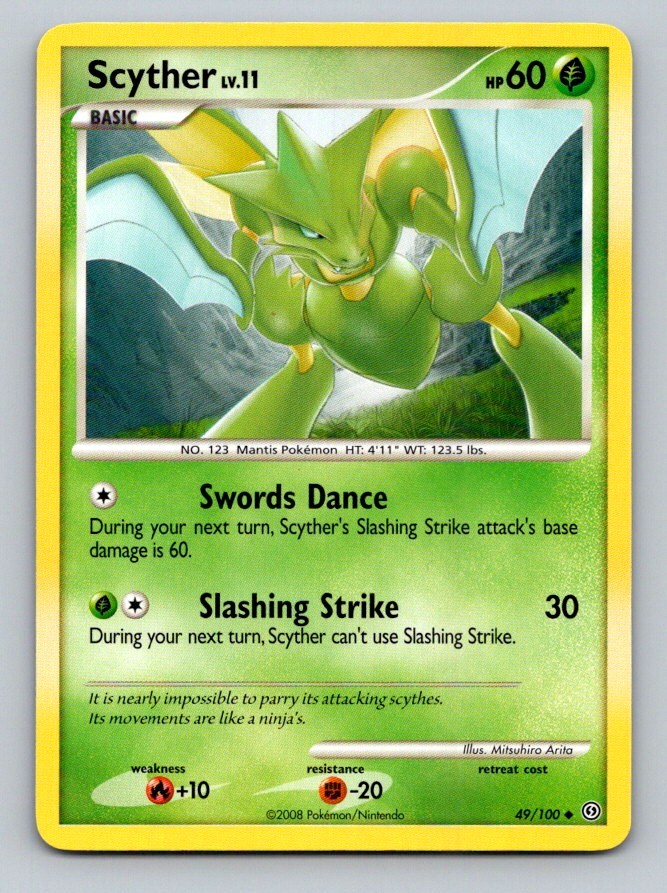 Scyther Uncommon Stormfront 49/100 LP
