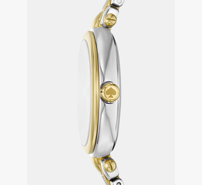 New Kate Spade 2 toned stainless steel women’s watch Amazon.com: kate spade new york Women main image 3