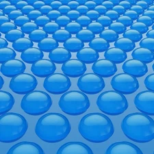 Uimoso Solar Pool Cover 18 ft Round Cover Heater 16 Mil Swimming Pool Heating