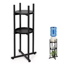 Water Dispenser Stand 5 Gallon Water Jug Stand Sturdy Water Jug Stand with 2…