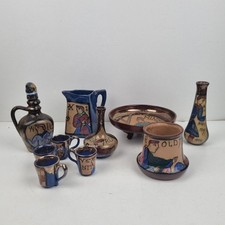 Lot, Poterie, Normandie, BRENNER? Desmant?  BAYEUX , Vase, Pichet, Calva, XIX, 