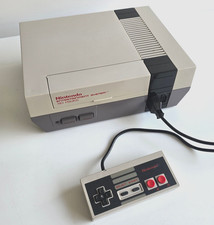 Nintendo NES Original Console with Controller and Cables - Tested and working